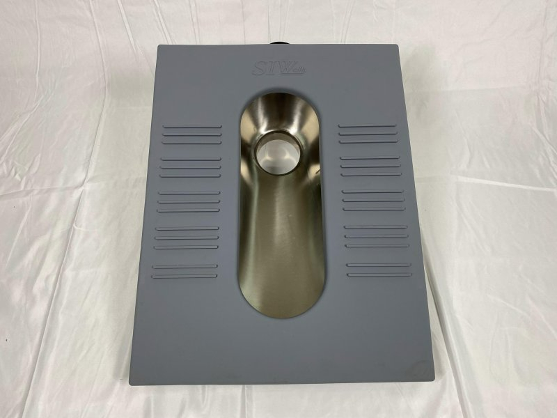 陶瓷不銹鋼硅膠防撞蹲便器